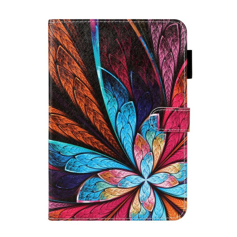 Flip Cover Samsung Galaxy Tab A 8" (2019) Farverige Kronblade