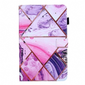 Flip Cover Samsung Galaxy Tab A 8" (2019) Geometrisk Mønster