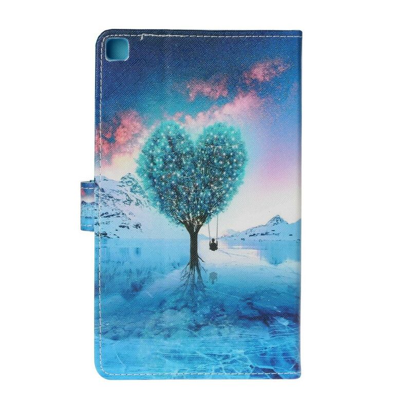 Flip Cover Samsung Galaxy Tab A 8" (2019) Hjertetræ