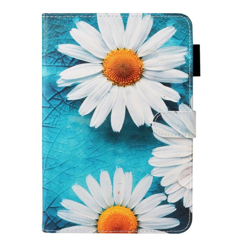 Flip Cover Samsung Galaxy Tab A 8" (2019) Hvid Blomst