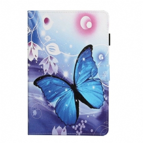 Flip Cover Samsung Galaxy Tab A 8" (2019) Månesommerfugl