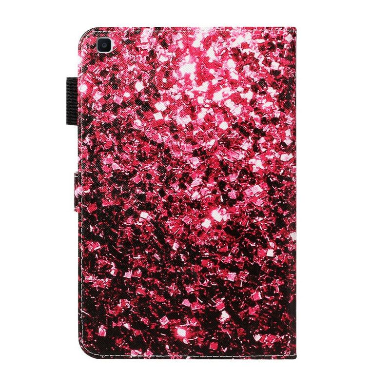 Flip Cover Samsung Galaxy Tab A 8" (2019) Mousserende Pailletter