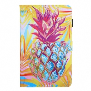 Flip Cover Samsung Galaxy Tab A 8" (2019) Orange Ananas