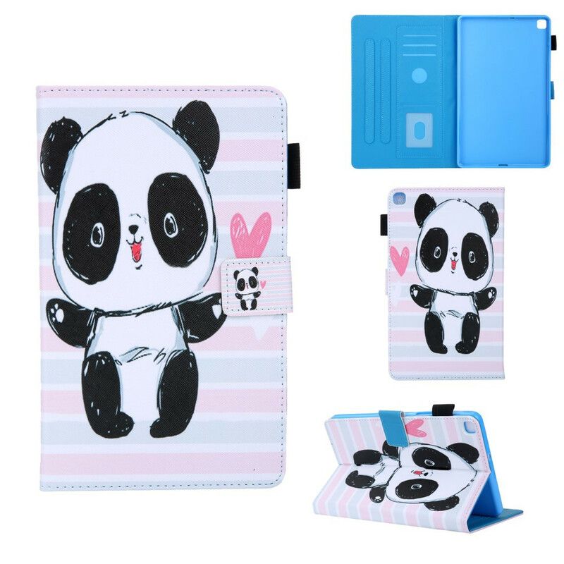 Flip Cover Samsung Galaxy Tab A 8" (2019) Panda-serien