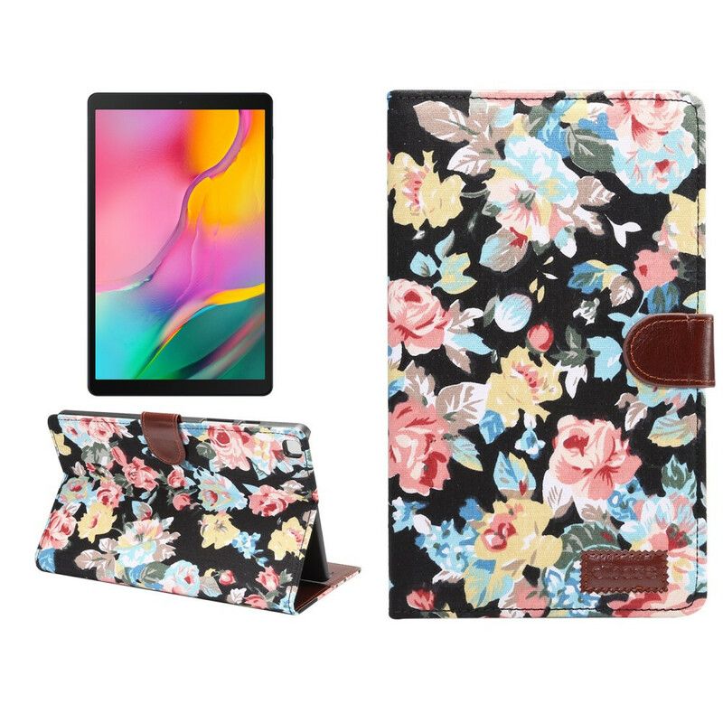 Flip Cover Samsung Galaxy Tab A 8" (2019) Roser Stoftekstur