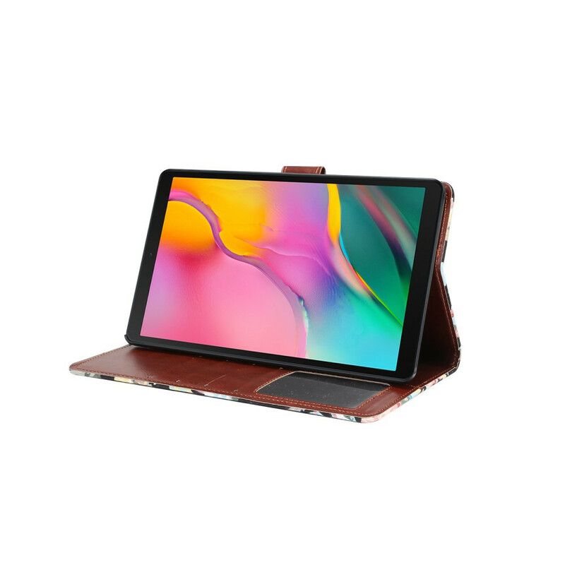 Flip Cover Samsung Galaxy Tab A 8" (2019) Roser Stoftekstur