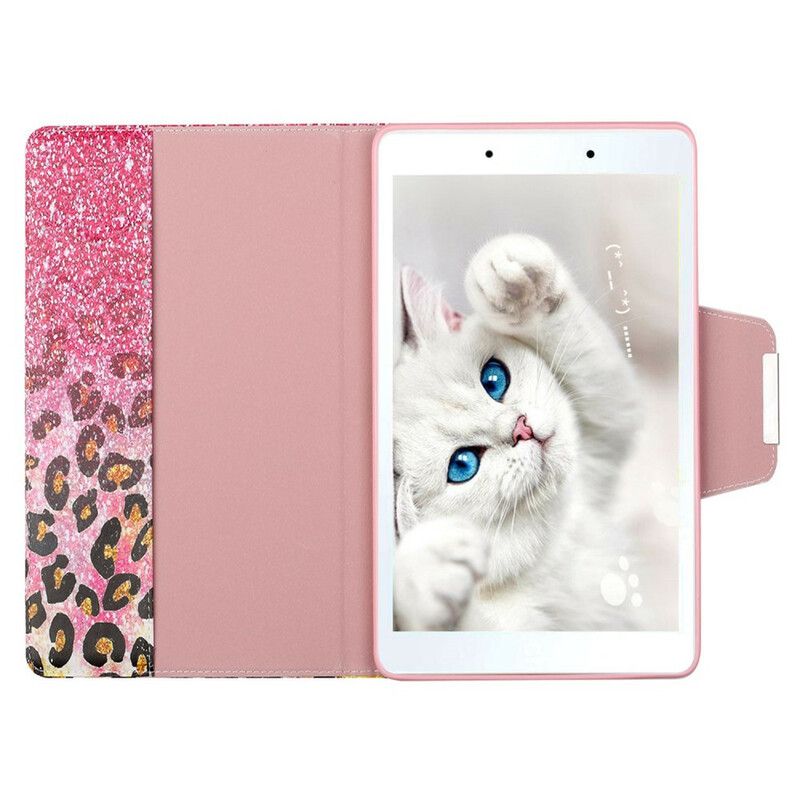 Flip Cover Samsung Galaxy Tab A 8" (2019) Skinny Cheetah Mønster