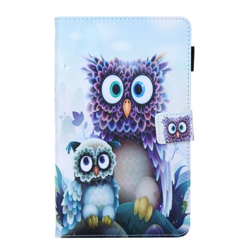 Flip Cover Samsung Galaxy Tab A 8" (2019) Skræmt Ugle