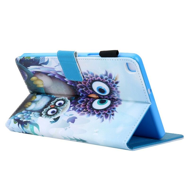 Flip Cover Samsung Galaxy Tab A 8" (2019) Skræmt Ugle