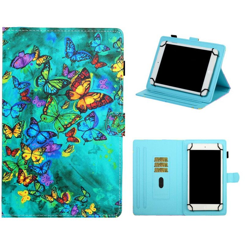 Flip Cover Samsung Galaxy Tab A 8" (2019) Sommerfuglenes Flyvning