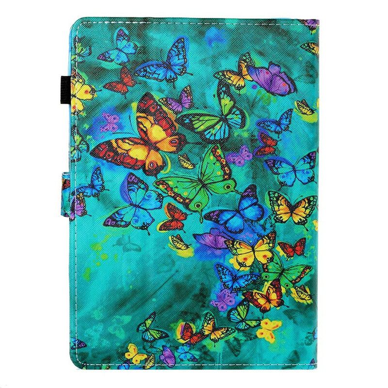 Flip Cover Samsung Galaxy Tab A 8" (2019) Sommerfuglenes Flyvning