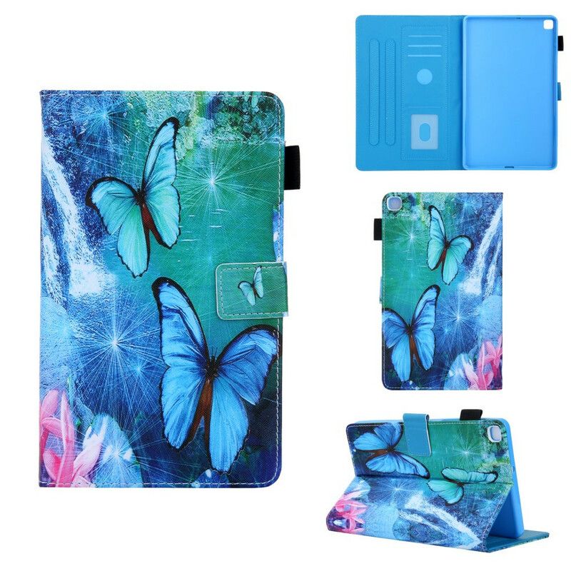 Flip Cover Samsung Galaxy Tab A 8" (2019) Sommerfugleserien