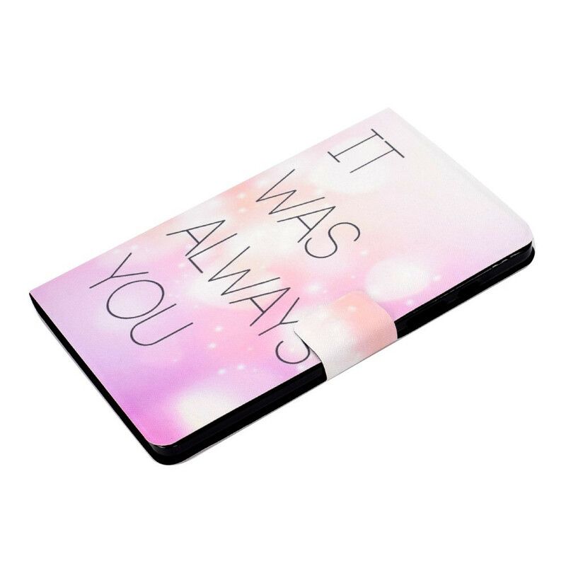 Læder Cover Samsung Galaxy Tab A 8" (2019) Det Har Altid Været Dig