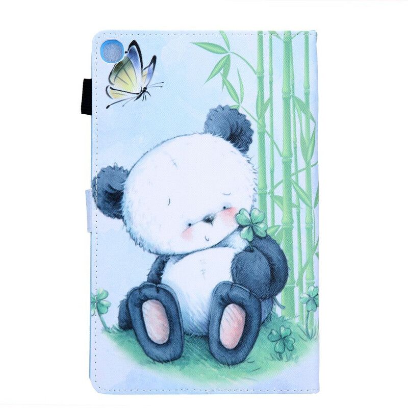 Læder Cover Samsung Galaxy Tab A 8" (2019) Panda I Naturen