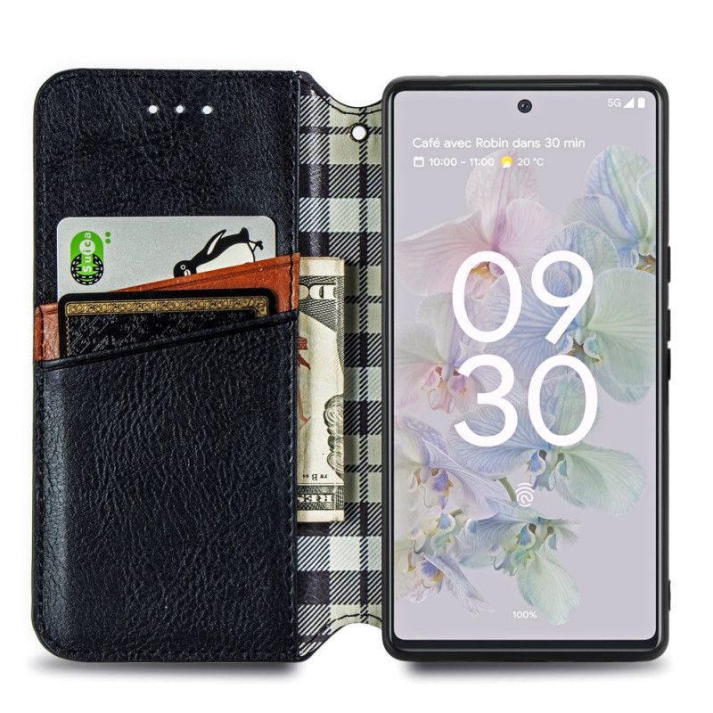 Cover Google Pixel 6A Flip Cover 3d-mønster