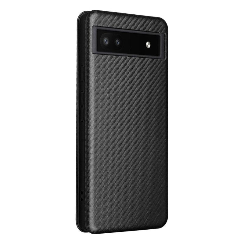 Cover Google Pixel 6A Flip Cover Farvet Carbon Silikone