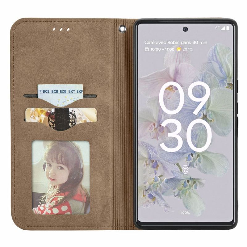 Cover Google Pixel 6A Flip Cover Vintage-serien