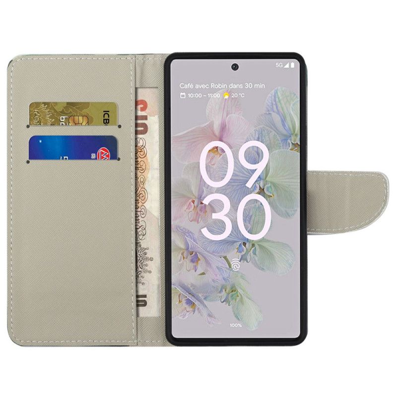 Flip Cover Google Pixel 6A Farlig Bjørn