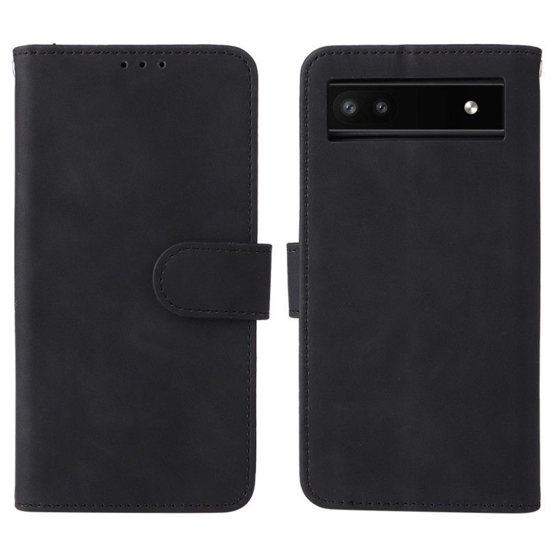 Flip Cover Google Pixel 6A Med Snor Skin-touch-strop