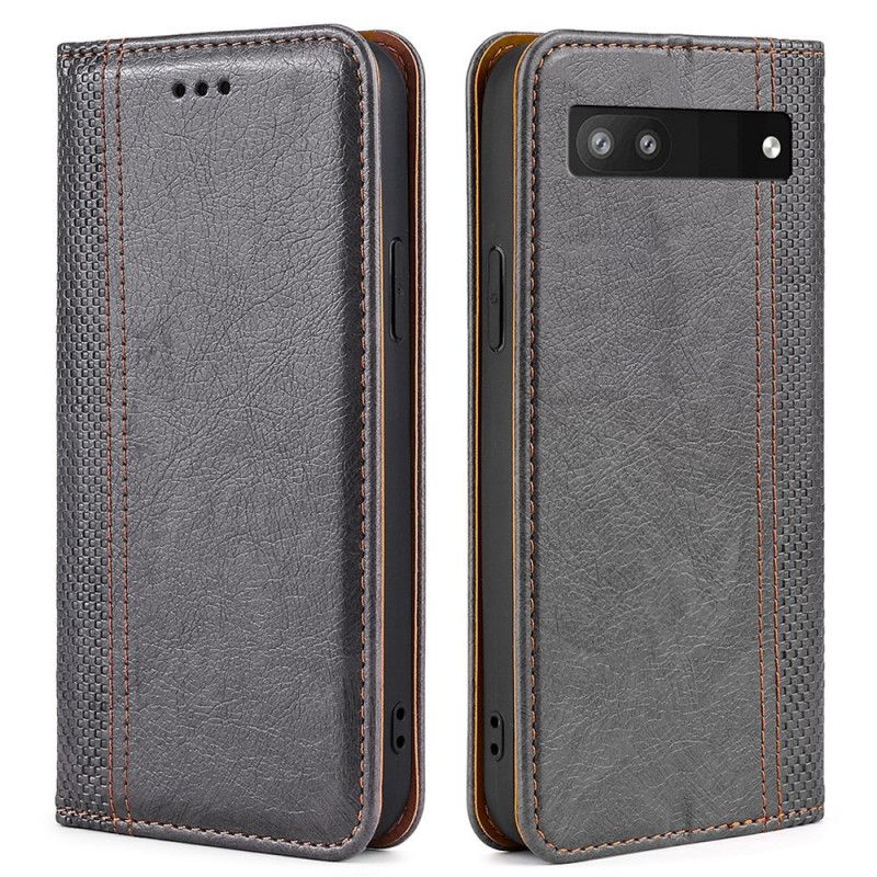 Flip Cover Google Pixel 6A Vintage Stil