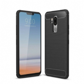 Mobilcover LG G7 ThinQ Børstet Kulfiber