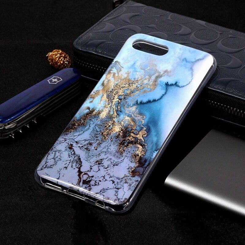 Mobilcover Honor 10 Marmor