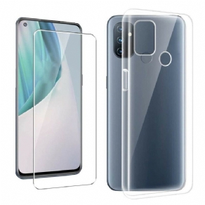 Cover OnePlus Nord N100 Combo Og Hærdet Glasskærm