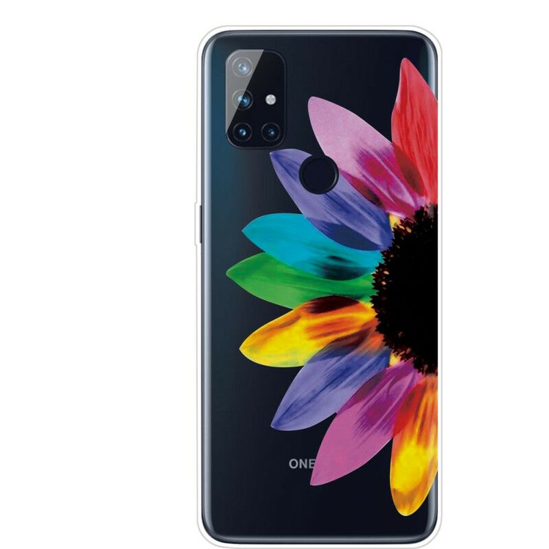 Cover OnePlus Nord N100 Farverig Blomst