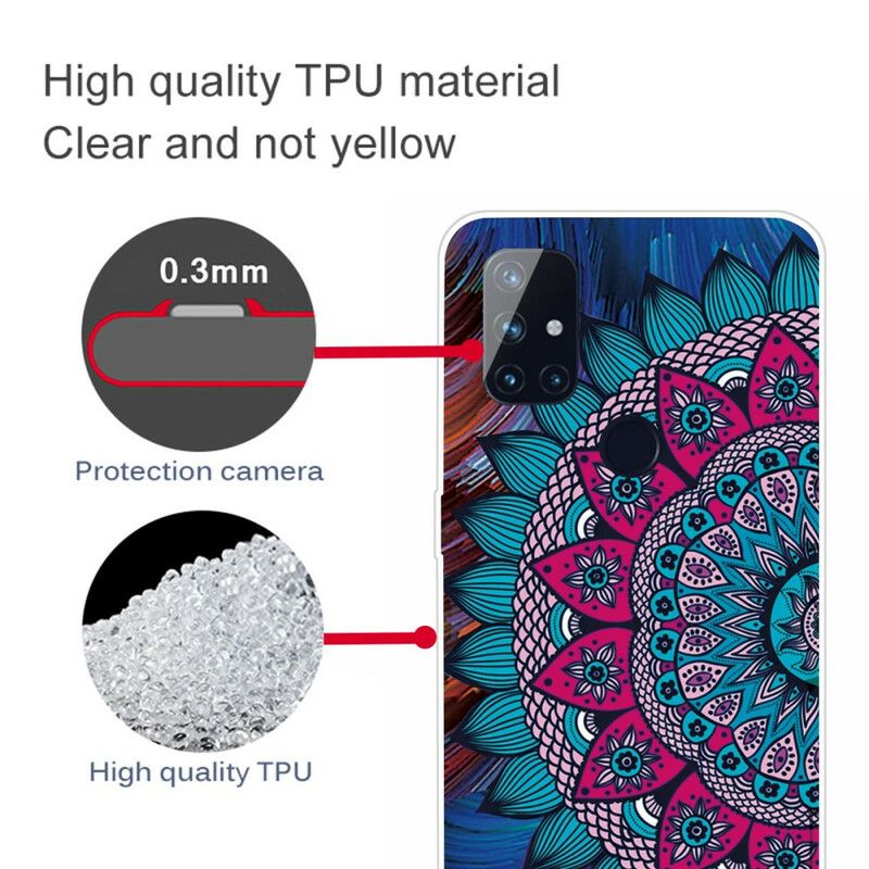 Cover OnePlus Nord N100 Farverig Mandala