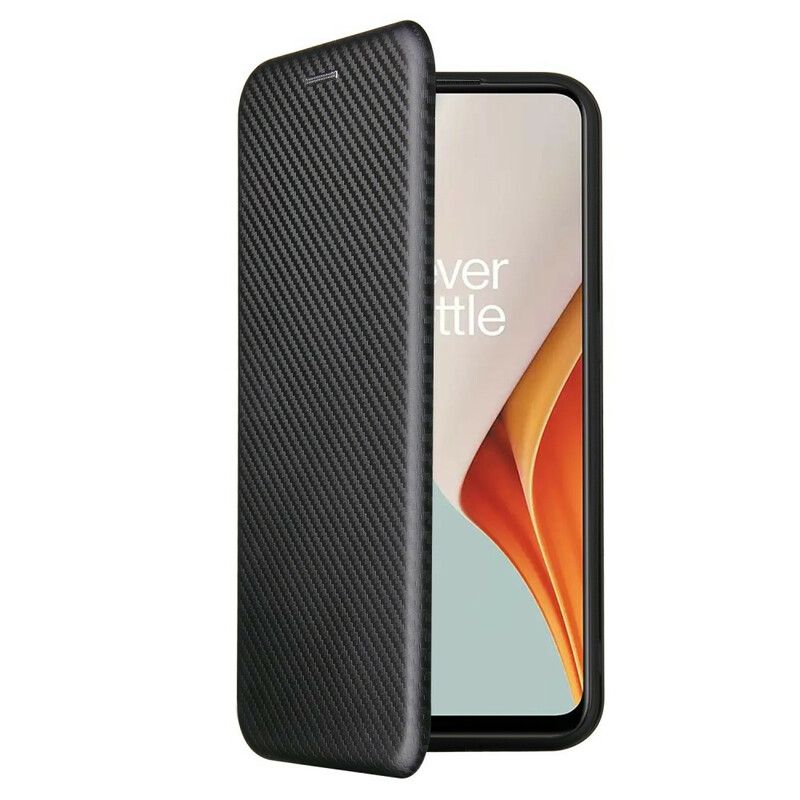 Cover OnePlus Nord N100 Flip Cover Kulfiber