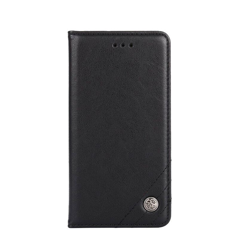 Cover OnePlus Nord N100 Flip Cover Nittelæderstil