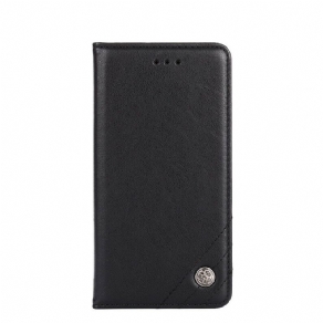 Cover OnePlus Nord N100 Flip Cover Nittelæderstil