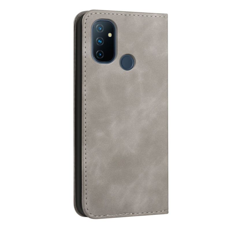 Cover OnePlus Nord N100 Flip Cover S-design Læderstil