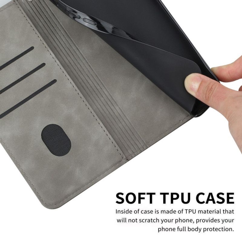 Cover OnePlus Nord N100 Flip Cover S-design Læderstil