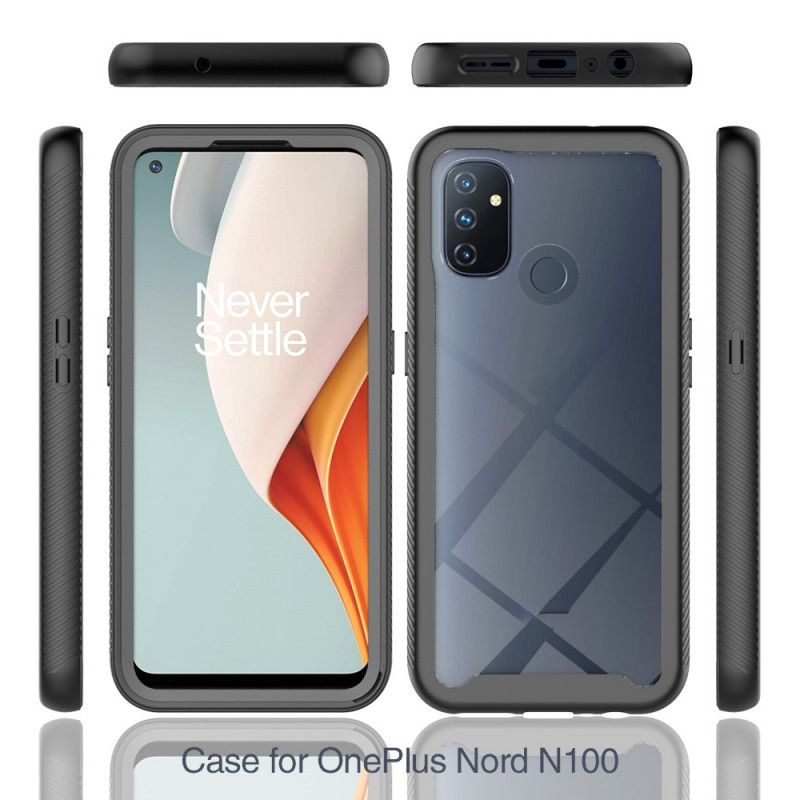 Cover OnePlus Nord N100 Hybrid Kofanger Med Klar Kant