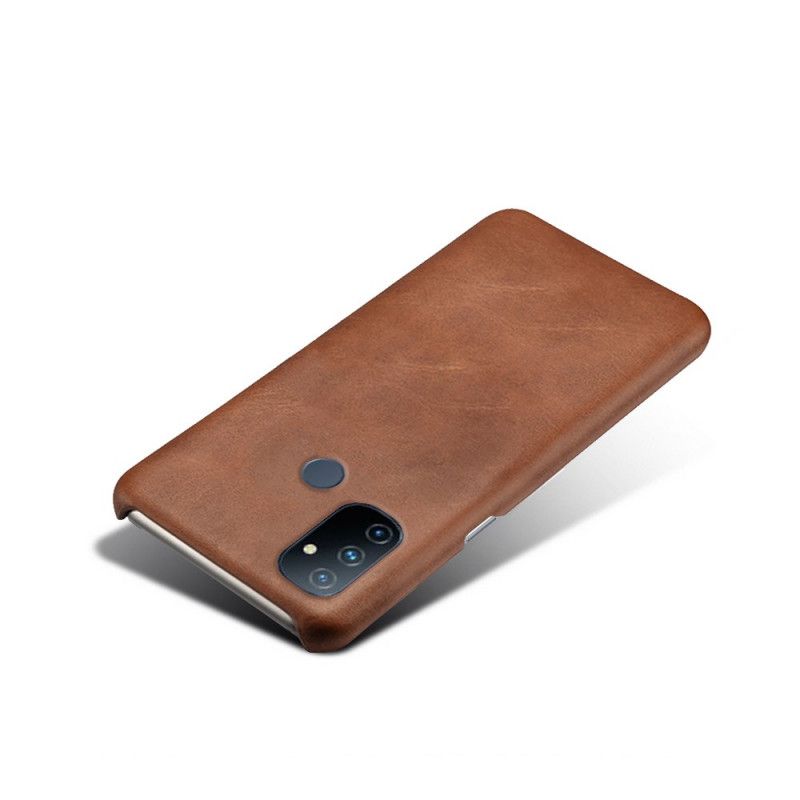 Cover OnePlus Nord N100 Lædereffekt