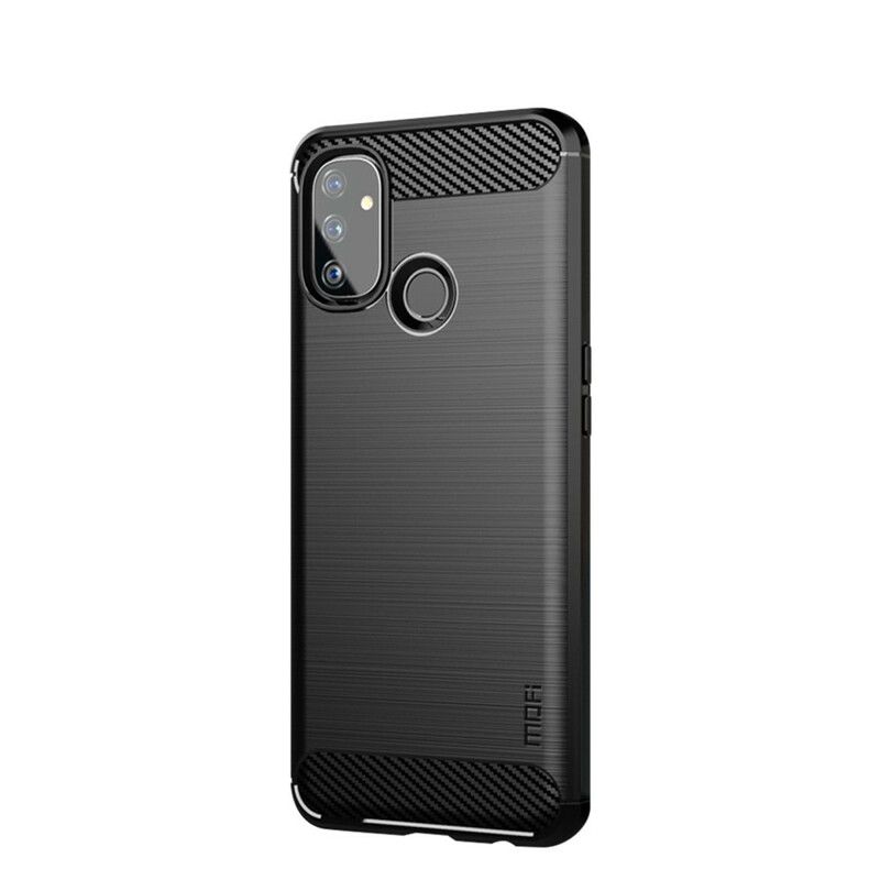 Cover OnePlus Nord N100 Mofi Børstet Kulfiber