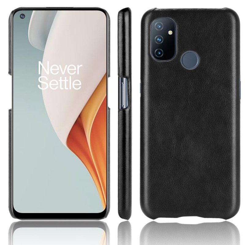 Cover OnePlus Nord N100 Performance Litchi-lædereffekt