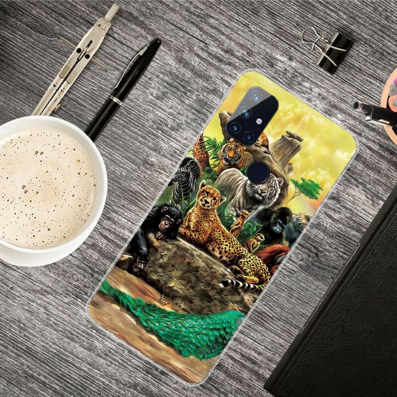 Cover OnePlus Nord N100 Safaridyr