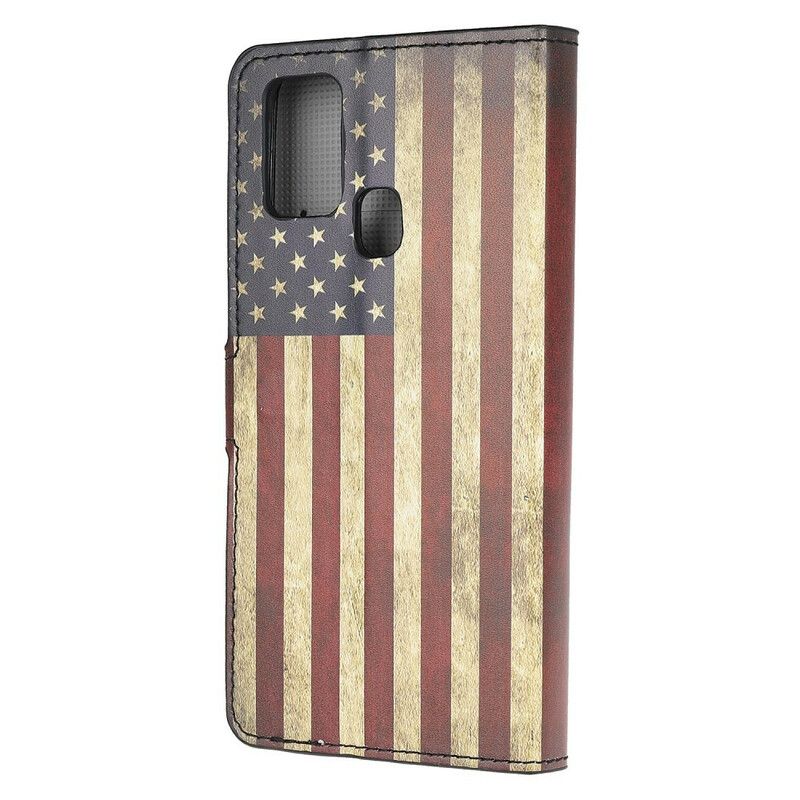 Flip Cover OnePlus Nord N100 Amerikansk Flag