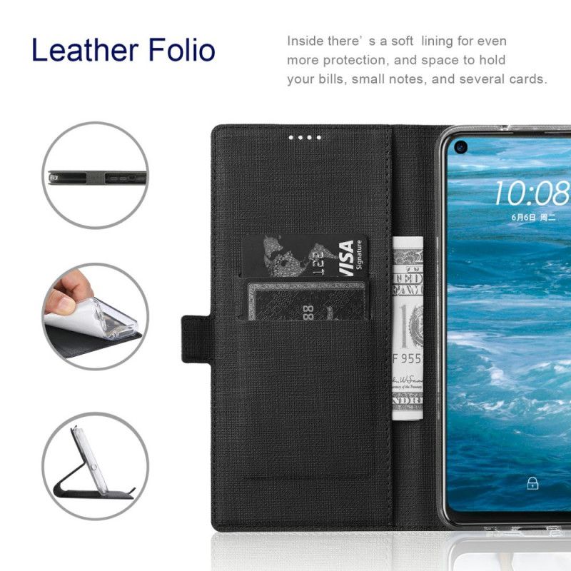 Flip Cover OnePlus Nord N100 Tekstureret Vili