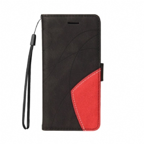 Flip Cover OnePlus Nord N100 Tofarvet