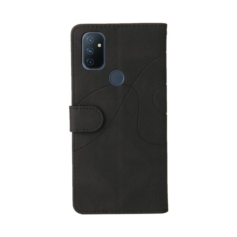 Flip Cover OnePlus Nord N100 Tofarvet