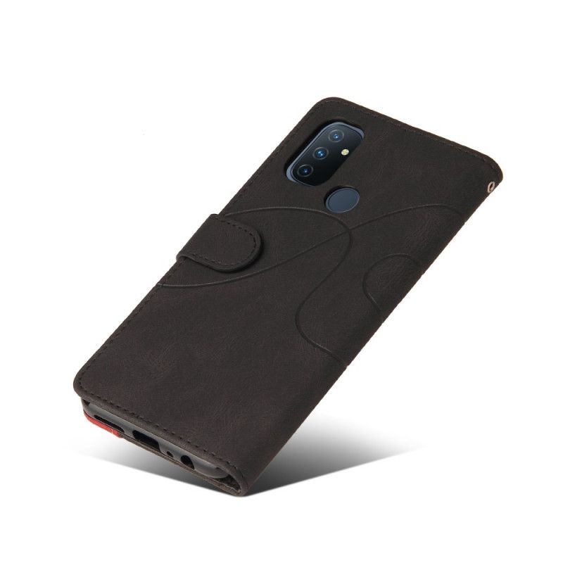 Flip Cover OnePlus Nord N100 Tofarvet