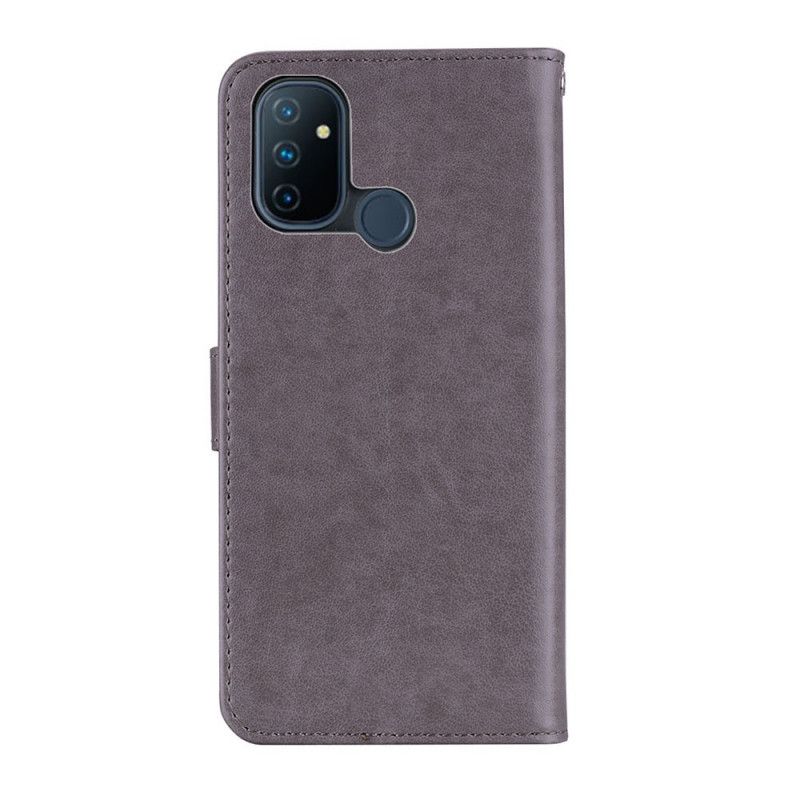 Flip Cover OnePlus Nord N100 Ugle Mandala Og Charm