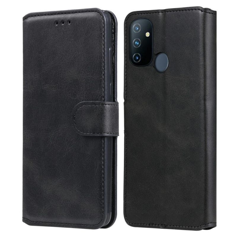 Flip Cover OnePlus Nord N100 Vintage Læderstil