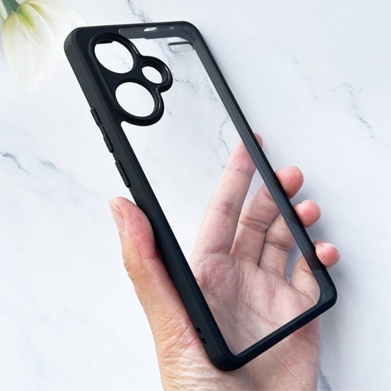 Cover Xiaomi Redmi Note 13 Pro Plus 5g Gennemsigtige Silikonekanter