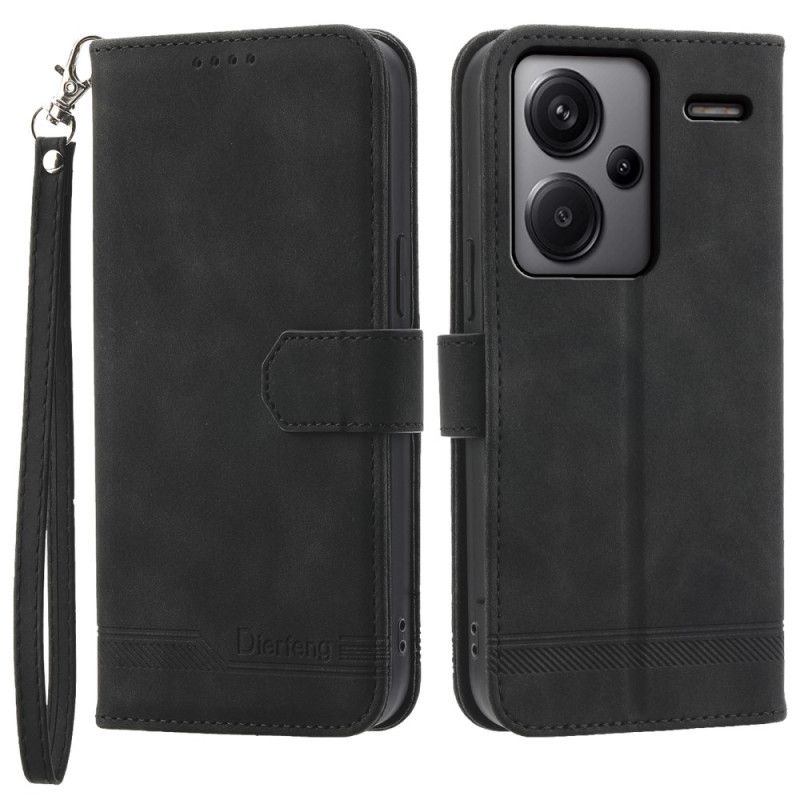 Flip Cover Til Xiaomi Redmi Note 13 Pro Plus 5g Dierfeng