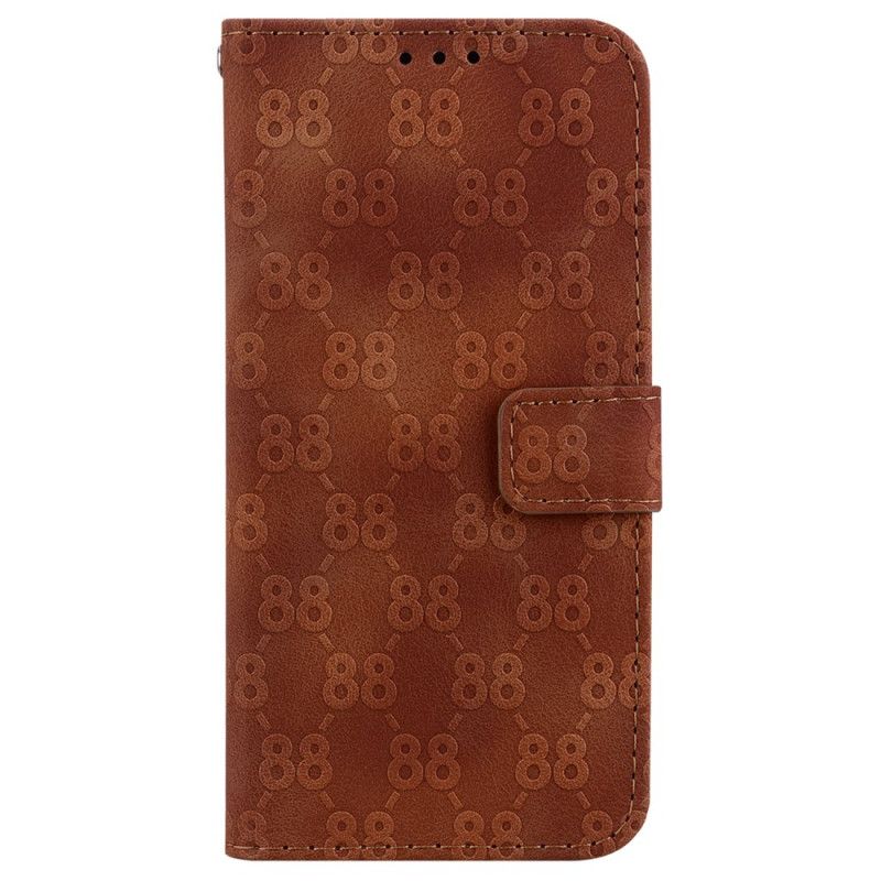 Flip Cover Xiaomi Redmi Note 13 Pro Plus 5g Design 88 Med Rem