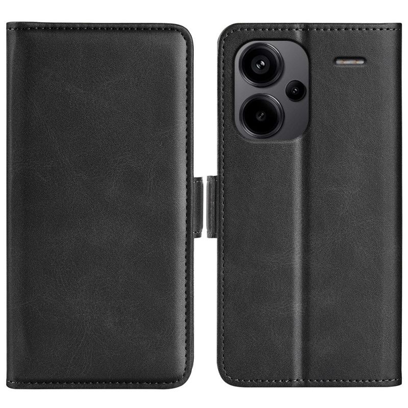 Flip Cover Xiaomi Redmi Note 13 Pro Plus 5g Dobbeltlukning